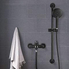 箭牌卫浴黑色简易花洒套装家用洗澡神器淋雨喷头淋浴器AE3201A