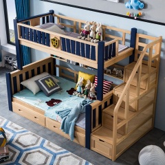全实木儿童床子母床双层床榉木上下床高低床成人多功能男孩女孩