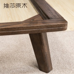 维莎北欧日式实木双人床1.5/1.8米小户型现代简约经济型卧室家具