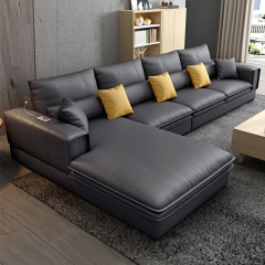 百纯北欧轻奢现代客厅科技布沙发小户型布艺沙发整装组合简约家具