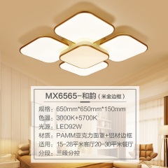 欧普照明LED吸顶灯创意个性客厅灯家用餐厅灯主卧室灯套餐和韵