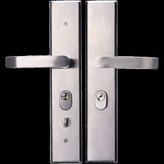 固特防盗门锁套装304不锈钢防盗锁大门锁通用型锁具房门机械门锁