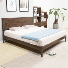 维莎北欧橡木实木双人婚床1.5米1.8米卧室现代简约经济型新品床
