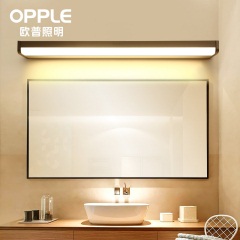 欧普照明LED镜前灯卫生间镜灯防水浴室化妆灯调光简约现代 丽影