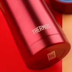 THERMOS膳魔师保冷保温杯400ml高真空不锈钢户外运动JCG-400 R