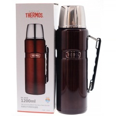 THERMOS膳魔师保冷保温杯保温瓶1200ml高真空不锈钢户外运动旅行SK-2010 CBW