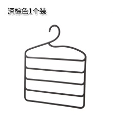 家用裤架学生宿舍衣柜免钉裤子收纳架神器多功能魔术衣架多层裤夹