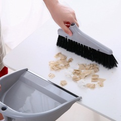 家用扫把簸箕组合套装不锈钢扫地清洁工具扫头发除灰软毛扫帚笤帚