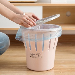 垃圾桶家用客厅卧室简约塑料可爱压圈纸篓卫生间大号垃圾篓垃圾筒