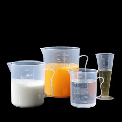 带刻度毫升小量杯克度容器度量杯测量杯盎司杯小塑料标准毫升透明