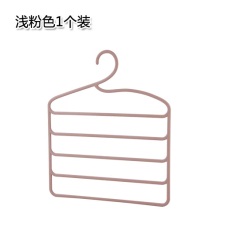 家用裤架学生宿舍衣柜免钉裤子收纳架神器多功能魔术衣架多层裤夹