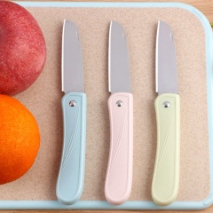 不锈钢水果刀家用水果削皮器厨房便携削皮刀切瓜刀果皮刨瓜果刀