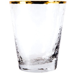 摩登主妇 ins风透明玻璃杯子家用水杯啤酒杯客厅喝水饮料茶杯套装