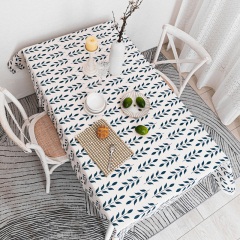 桌布棉麻日式书桌ins学生北欧餐桌防水桌布茶几台布长方形盖布