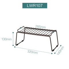 乐扣乐扣 厨房支架橱柜隔层挂架置物调料架收纳挂钩 LWR106组合