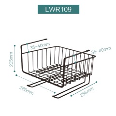 乐扣乐扣 厨房支架橱柜隔层挂架置物调料架收纳挂钩 LWR106组合