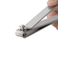 懒角落不锈钢指甲钳便携折叠指甲剪刀家用剪指刀单个装66788