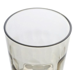 懒角落 塑料水杯透明防摔杯子茶杯果汁杯牛奶杯喝水饮料杯65941