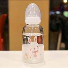 奶瓶成人水杯可爱少女心学生韩国玻璃杯个性创意韩版便携奶嘴杯子