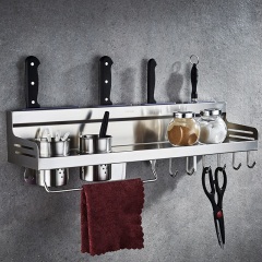 九牧厨房置物架壁挂式收纳刀架用具用品调料味小百货挂件架子厨具