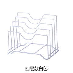 厨房免打孔锅盖架壁挂式砧板架案板架子挂墙锅盖置物架菜板收纳架