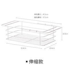 懒角落 厨房碗架水槽沥水架餐具放碗筷架沥碗柜碗碟架置物架66928