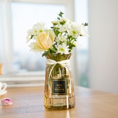 透明玻璃花瓶干花插花水培玻璃瓶客厅创意小清新摆件插花装饰花盆