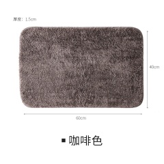 懒角落卫生间吸水地垫浴室脚垫门口进门垫子卧室防滑地板垫66224