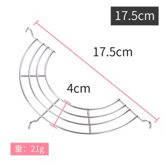半圆形沥油架滤油架 油炸网架滤油架配套日用百货整理厨房置