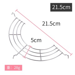 半圆形沥油架滤油架 油炸网架滤油架配套日用百货整理厨房置