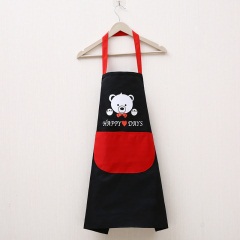 围裙家用厨房防水防油可爱日系时尚韩版女情侣创意家务围腰背带式