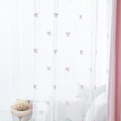 北欧素颜灰粉ins风细腻仿羊绒质感素色拼接客厅女孩卧室定制窗帘