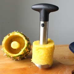 304不锈钢菠萝刀削皮器凤梨去眼去皮器切菠萝片去皮抽芯器工具