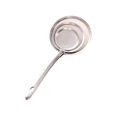 厨房不锈钢漏勺滤网漏油勺创意滤油勺泡沫捞勺撇油勺滤油网过滤勺
