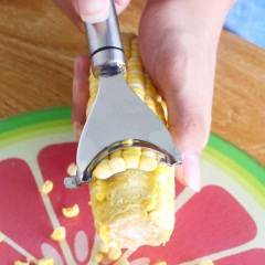 304不锈钢刨玉米粒剥离器脱粒器削玉米刀快速分离器厨房小工具