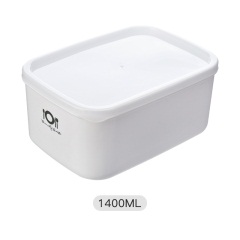 1家用塑料保鲜盒微波炉饭盒便当盒水果收纳盒带盖冰箱密封冷藏盒