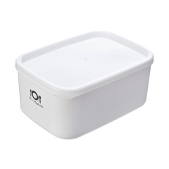 1家用塑料保鲜盒微波炉饭盒便当盒水果收纳盒带盖冰箱密封冷藏盒