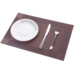 6餐垫隔热垫餐桌垫西餐垫家用防水防油防烫北欧pvc日式餐布盘碗垫