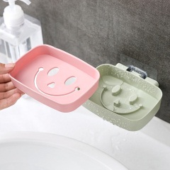 6免打孔双层肥皂盒无痕贴吸壁式沥水香皂盒浴室卫生间香皂置物架