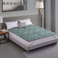 博洋床垫夹棉印花床垫软垫纯棉加厚1.8m垫被褥子防滑床垫褥子双人