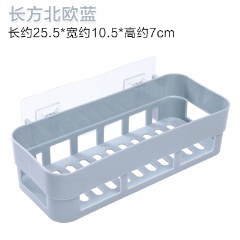 6厨房三角免钉置物架卫生间浴室壁挂储物架转角收纳架洗手间置物架
