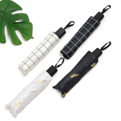 1手动折叠雨伞两用大号防紫外线太阳伞男女学生晴雨伞遮阳伞