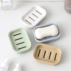 6双层沥水香皂盒创意免打孔家用卫生间浴室旅行皂架洗衣肥皂盒皂托