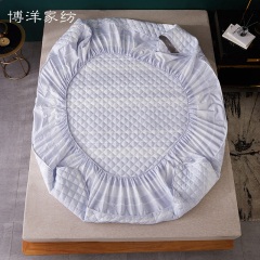 博洋床笠单件夹棉加厚床罩席梦思保护垫套防滑固定床套夏天防尘罩