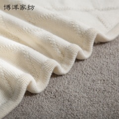 博洋毛巾被羊羔绒薄款夏季双人针织被子夏天盖毯午睡空调毯单人