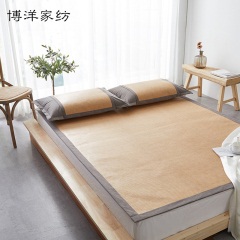 博洋家纺凉席1.8m床夏季双面冰丝凉席可折叠单人双人家用夏凉席子