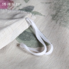 博洋家纺棉苎麻四件套北欧风1.8m床上用品简约花卉床单双人被套女