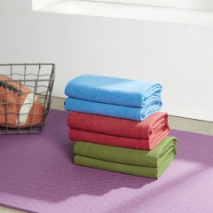 博洋瑜伽铺巾瑜珈毯加厚瑜伽布垫子毛巾毯吸汗防滑