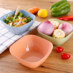 6塑料水果盘家用厨房方形洗菜盆客厅水果盆沙拉碗茶几糖果盘干果盘