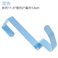 6A免打孔门后挂钩无痕S钩置物架壁挂免钉门上门背式衣架毛巾衣帽钩